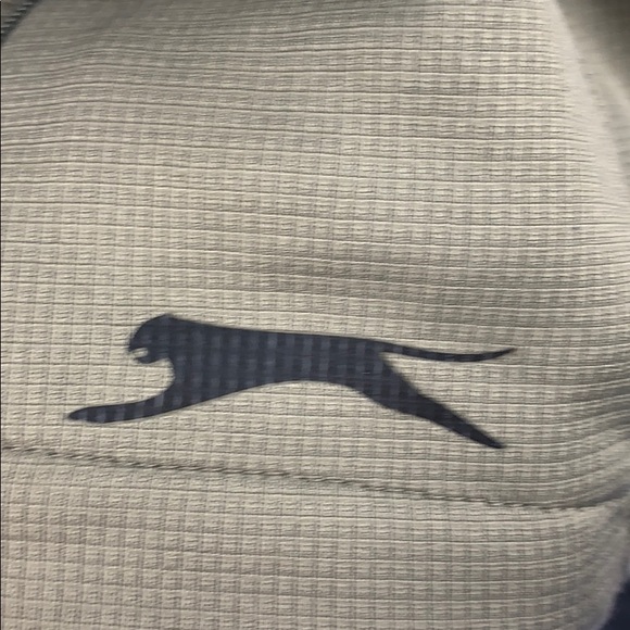 Slazenger NWT fleece lined 1/4 zip golf vest sz L - Picture 6 of 11